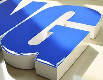 無(wú)邊樹(shù)脂發(fā)光字